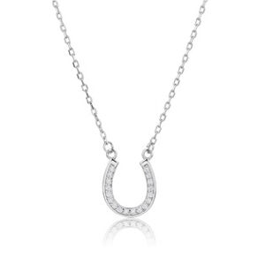 NUBIS® Střibrný náhrdelník s podkovičkou - NB-2393