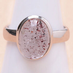 Křišťál Orire - křišťál štěstí prsten stříbro Ag 925 R94 - 55 mm (US 7,5) cm, 5 g