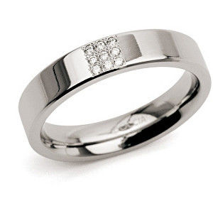 Boccia Titanium Titanový prsten s diamanty 0121-02 50 mm