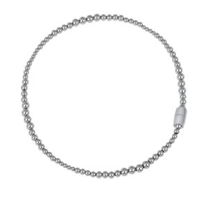 BREIL Originální korálkový náhrdelník z oceli Magnetica System TJ2933