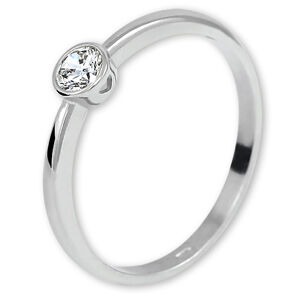 Brilio Silver Stříbrný zásnubní prsten 426 001 00575 04 53 mm