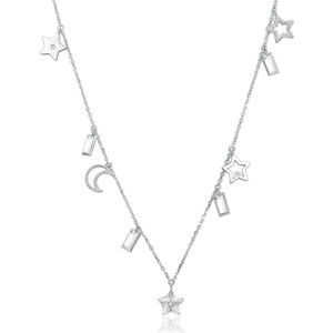 Brosway Hravý náhrdelník s přívěsky Chant BAH05