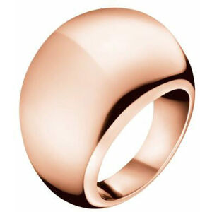 Calvin Klein Bronzový prsten Ellipse KJ3QPR1001 52 mm
