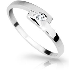 Cutie Diamonds Elegantní prsten z bílého zlata s briliantem DZ6725-1284-00-X-2 52 mm