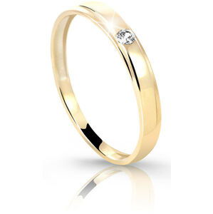 Cutie Diamonds Prsten ze žlutého zlata s briliantem DZ6707-1617-00-X-1 53 mm