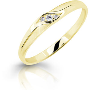 Cutie Jewellery Něžný zásnubní prsten ze žlutého zlata Z6815–2844-10-X-1 61 mm