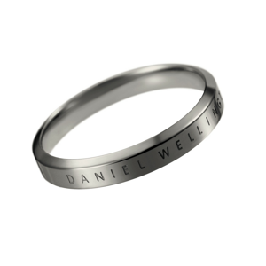 Daniel Wellington Originální antracitový prsten Classic DW00400 50 mm