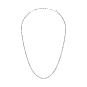 Daniel Wellington Třpytivý ocelový náhrdelník s krystaly Classic Tennis DW00400389