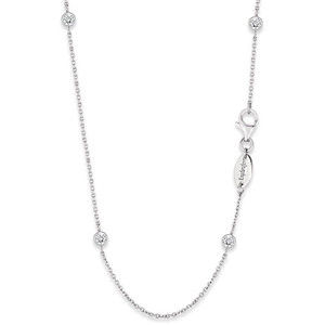 Engelsrufer Stříbrný náhrdelník s kubickou zirkonií ERN-80-LILMOONZ