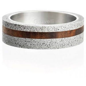 Gravelli Betonový prsten šedý Simple Wood GJRUWOG001 50 mm