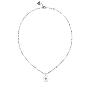 Guess Moderní ocelový náhrdelník Monete JUBN02201JWRHT/U