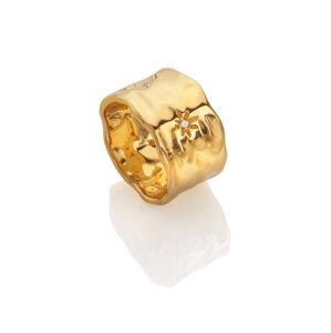 Hot Diamonds Luxusní pozlacený prsten s diamantem Jac Jossa Soul DR253 52 mm