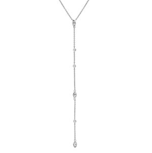 Hot Diamonds Nádherný stříbrný náhrdelník s diamantem Tender DN178