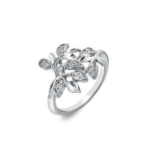 Hot Diamonds Slušivý stříbrný prsten Hot Diamonds Nurture DR233 50 mm