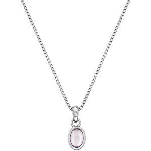 Hot Diamonds Stříbrný náhrdelník pro narozené v říjnu Birthstone DP763