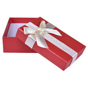 JK Box Červená krabička na soupravu šperků AP-6/A10