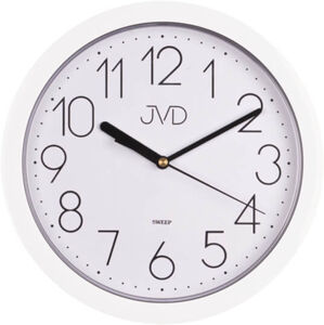 JVD Nástěnné hodiny s tichým chodem HP612 Bordeaux