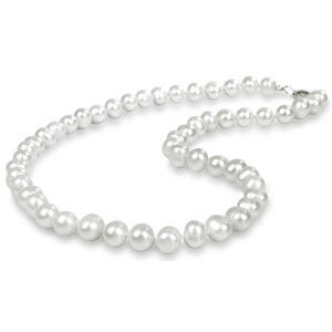 JwL Luxury Pearls Náhrdelník s pravými bílými perlami JL0264