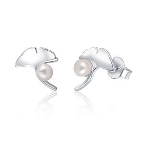 JwL Luxury Pearls Ginkgo perlové náušnice JL0619