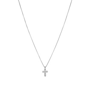 Liu Jo Krásný ocelový náhrdelník s křížkem MLJ335