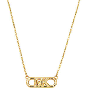Michael Kors Minimalistický pozlacený náhrdelník MKC164200710