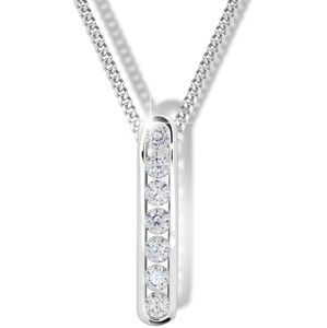 Modesi Něžný náhrdelník pro ženy M41100 (řetízek, přívěsek)