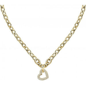 Morellato Elegantní pozlacený náhrdelník se srdíčkem Incontri SAUQ04