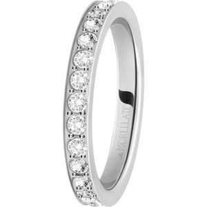 Morellato Ocelový prsten s krystaly Love Rings SNA41 54 mm