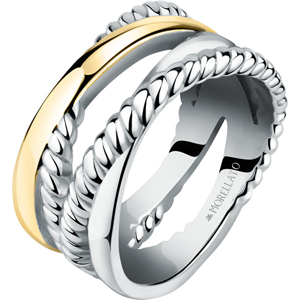 Morellato Romantický pozlacený prsten Insieme SAKM86 52 mm