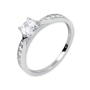 Brilio Nádherný prsten s krystaly 229 001 00753 07 58 mm