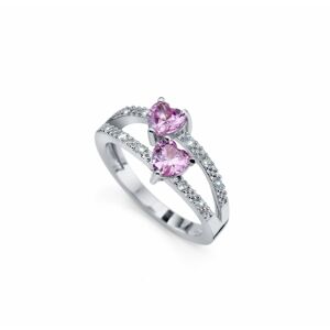 Oliver Weber Romantický prsten s kubickými zirkony Bhumi Magic Blossoms 41179 XL (60 - 63 mm)