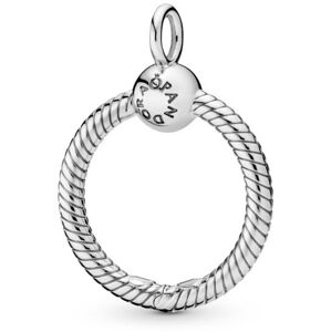 Pandora Stříbrný náhrdelníkový přívěsek na korálky Moments 398296/398330 4,5 cm