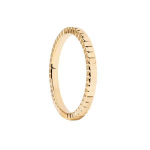 PDPAOLA Minimalistický pozlacený prsten Lea Essentials AN01-811 56 mm