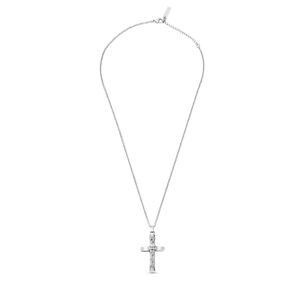 Police Nadčasový ocelový náhrdelník s křížkem Crossed PEAGN0032402