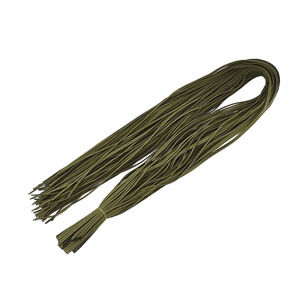 Kožený řemínek barva olivová 1 m - 1 m x 2,8 mm