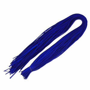 Kožený řemínek barva sytě modrá 1 m - 1 m x 2,8 mm