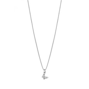 Rosato Něžný stříbrný náhrdelník s motýlem Allegra RZAL033 (řetízek, přívěsek)