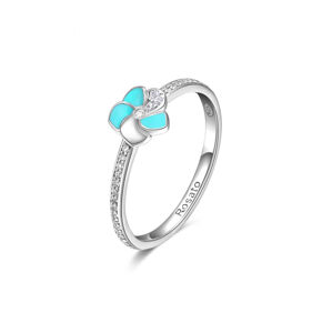 Rosato Půvabný stříbrný prsten Květina Allegra RZAL005 54 mm