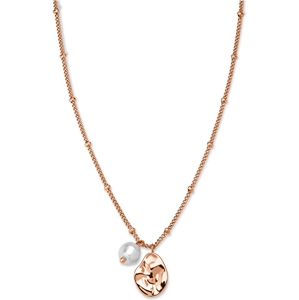 Rosefield Růžově zlacený náhrdelník s přívěsky Toccombo JTNPRG-J447