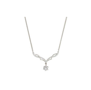 Silver Cat Romantický náhrdelník se zirkony SC401