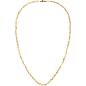 Tommy Hilfiger Slušivý náhrdelník z pozlacené oceli Ropse Chain 2790498
