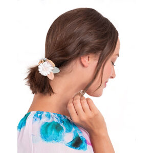 Troli Slušivá gumička do vlasů ve tvaru květin