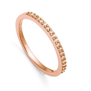 Viceroy Elegantní bronzový prsten se zirkony Clasica 9118A014 50 mm