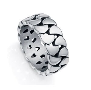 Viceroy Originální pánský prsten z oceli Beat 14053A02 64 mm